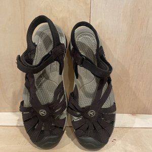 KEEN Water Resistant Sports Sandals Strappy Black Women's